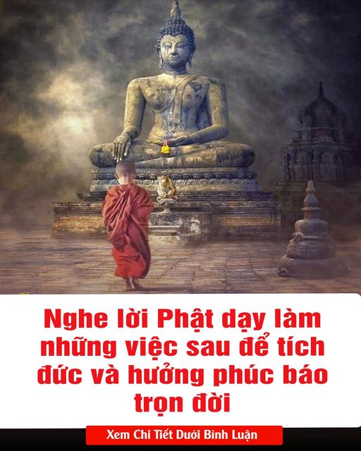 Nghe lời Phật dạy làm những việc sau để tích đức và hưởng phúc báo trọn đời