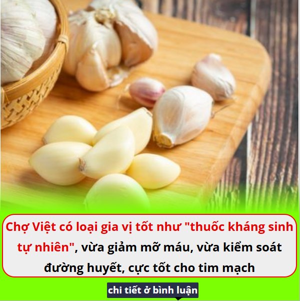 Chợ Việt có loại gia vị tốt như “thuốc kháng sinh tự nhiên”, vừa giảm mỡ máu, vừa kiểm soát đường huyết, cực tốt cho tim mạch