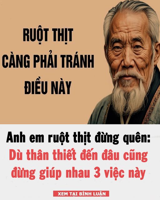 Anh em ruột thịt đừng quên: Dù thân thiết đến đâu cũng đừng giúp nhau 3 việc này