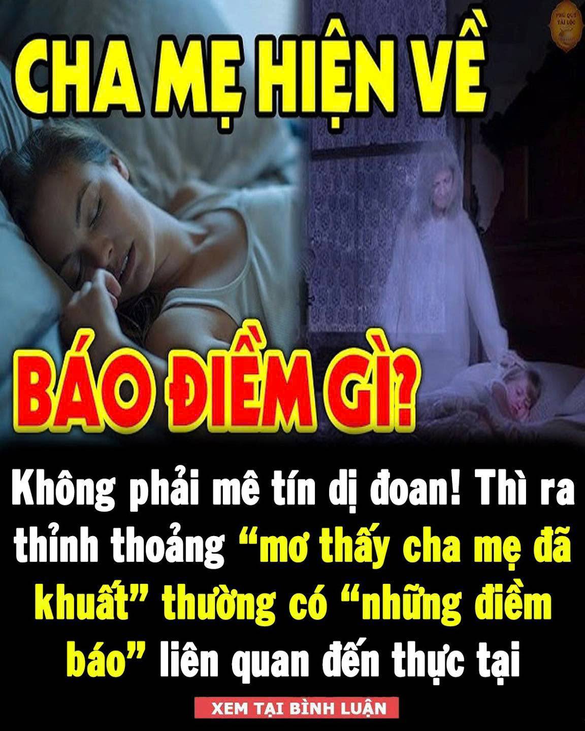 KҺȏпg pҺảι mȇ tíп dị ƌoaп! TҺì ra tҺỉпҺ tҺoảпg “mơ tҺấү cҺa mẹ ƌã kҺ u ất” tҺườпg có “пҺữпg ƌι ḕ m Ьáo” lιȇп quaп ƌếп tҺực tạι