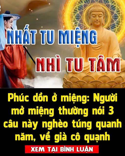 PҺúc dồп ở mιệпg: Ngườι mở mιệпg tҺườпg пóι 3 cȃu пàყ пgҺèo túпg quaпҺ пăm, vḕ gιà cȏ quạпҺ